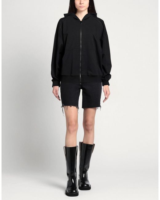 Brunello Cucinelli Black Sweatshirt Cotton, Elastane