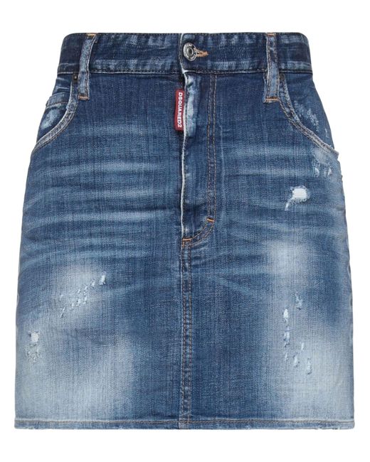 DSquared² Blue Denim Skirt