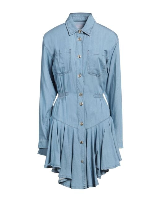 Gaelle Paris Blue Mini Dress