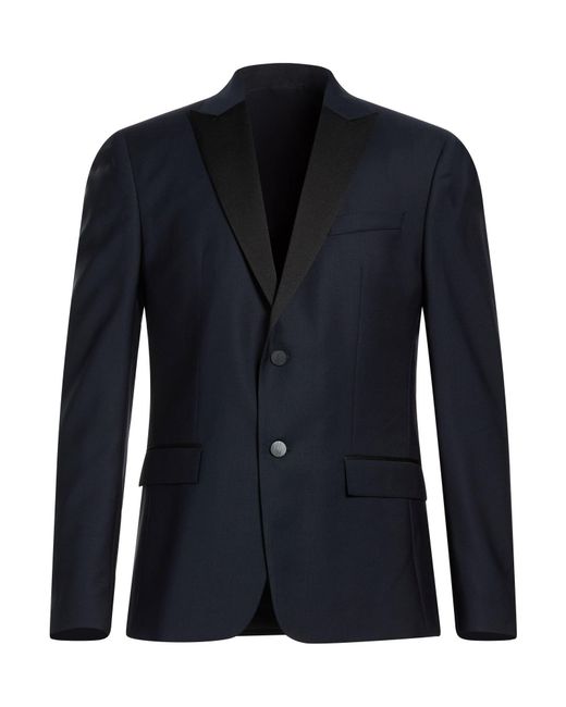 Calvin Klein Blue Blazer Wool for men