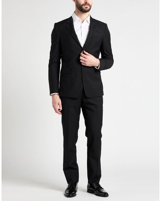 Emporio Armani Black Suits for men