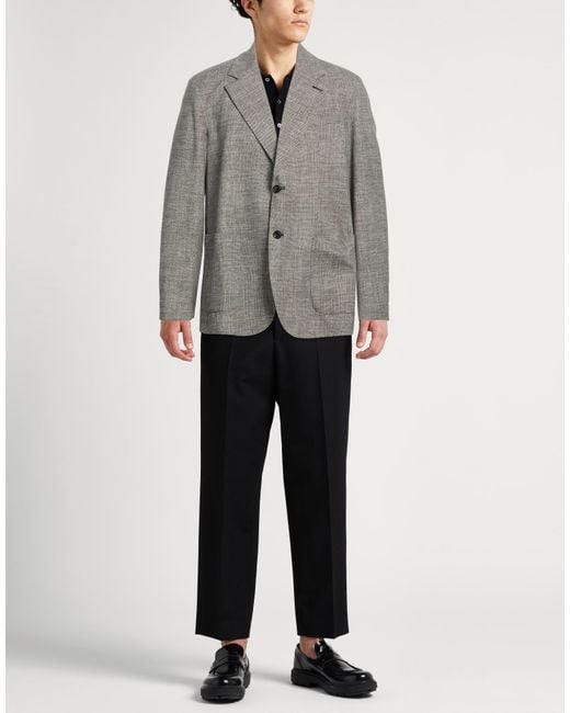 Circolo 1901 Gray Blazer Cotton, Elastane for men