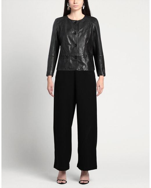 Bully Black Jacket Leather