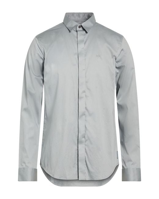 ARMANI EXCHANGE Gray Shirts for men