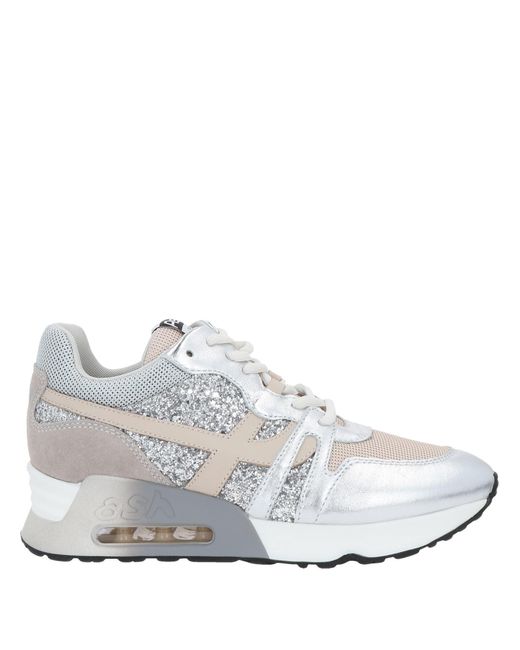 ash metallic sneakers