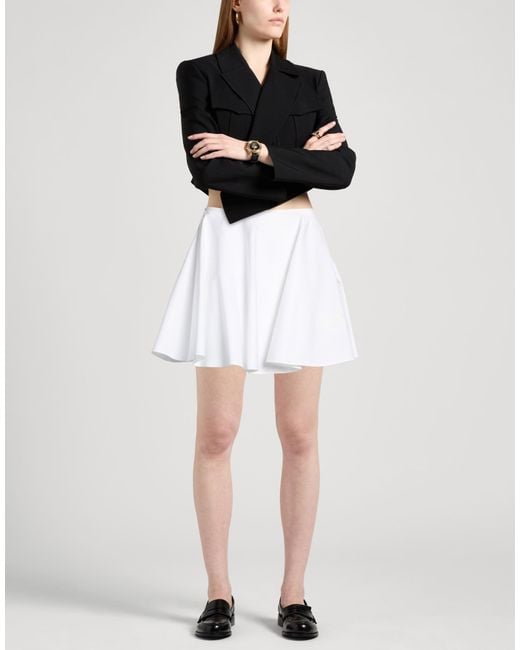 Givenchy White Mini Skirt Cotton