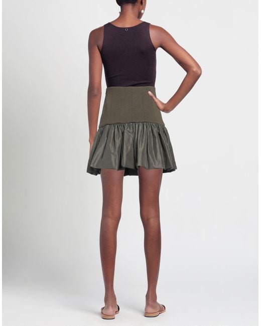 Jijil Gray Mini Skirt