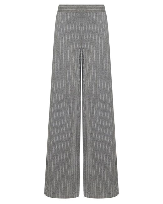 Pennyblack Gray Pants Viscose, Polyester, Elastane