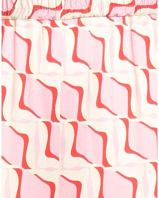 MSGM Pink Pants Viscose