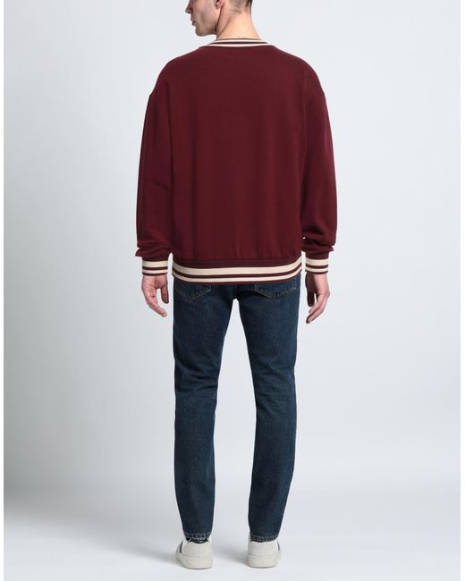 Dolce & Gabbana Red Sweatshirt for men