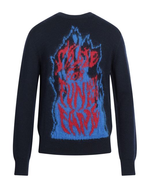 Lanvin Blue Sweater for men