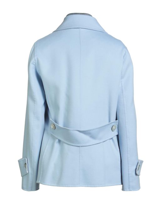 Moorer Blue Sky Coat Virgin Wool, Polyamide