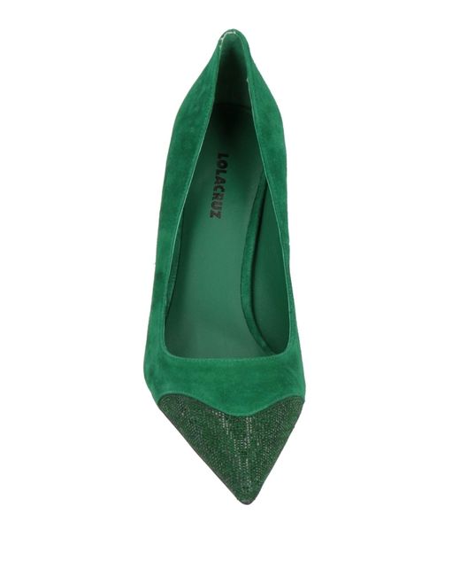 Zapatos de salón de Lola Cruz de color Verde | Lyst