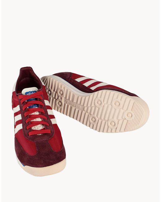 Adidas Originals Red 'Sl 76 Rs' Sneakers for men