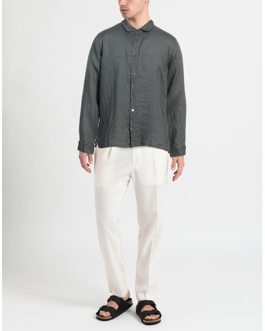 Camicia di Crossley in Gray da Uomo