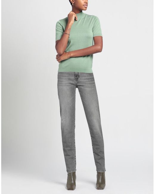 Jacob Cohen Gray Jeans Cotton, Elastomultiester, Elastane, Polyester