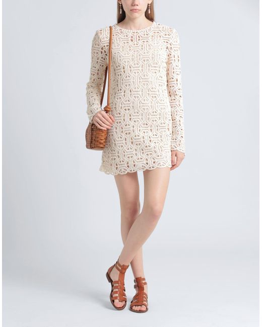 MAX&Co. White Mini-Kleid