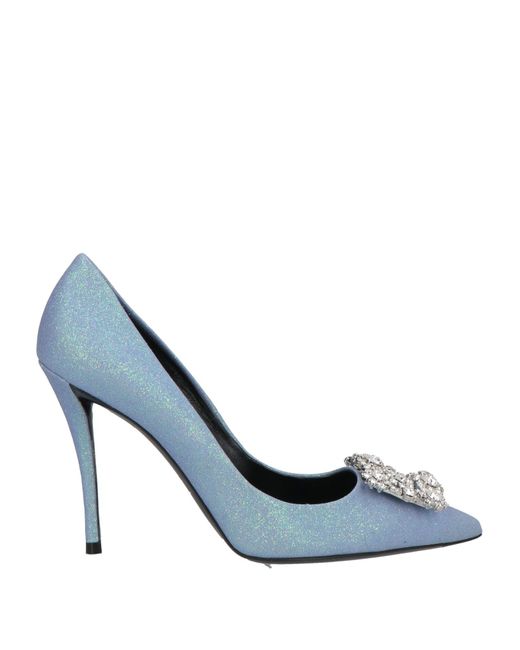 Roger Vivier Blue Pumps Leather