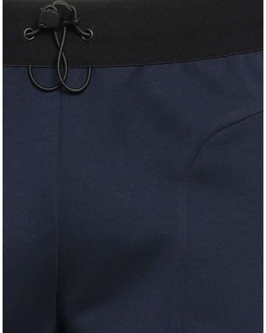 EA7 Blue Pants Cotton, Polyester, Polyamide, Elastane for men
