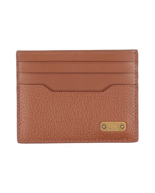 Dunhill Brown Cardholder for men