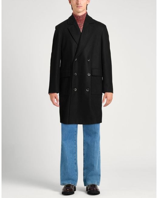 Barena Black Coat for men