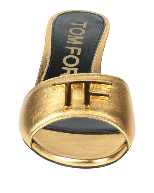 Tom Ford Natural Sandals