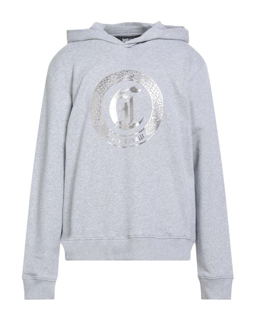 Just Cavalli Gray Sweatshirts for men
