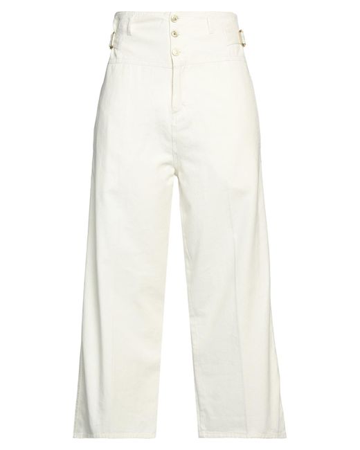 Etro White Trouser