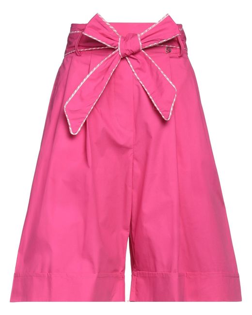 LE SARTE DEL SOLE Pink Shorts & Bermuda Shorts
