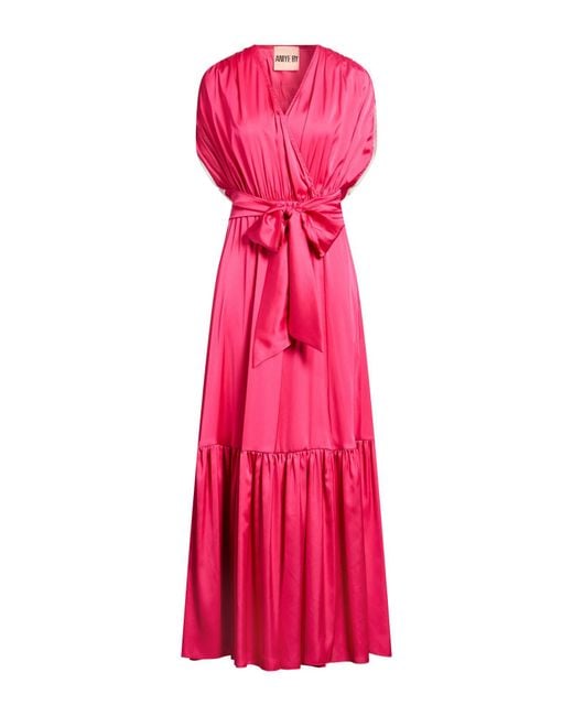 Aniye By Pink Maxi Dress Polyester, Elastane