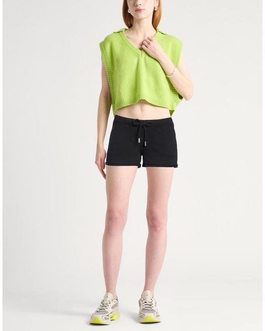 DSquared² Black Shorts & Bermuda Shorts Cotton