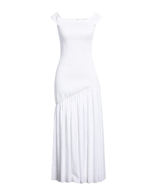 Gabriela Hearst White Maxi Dress