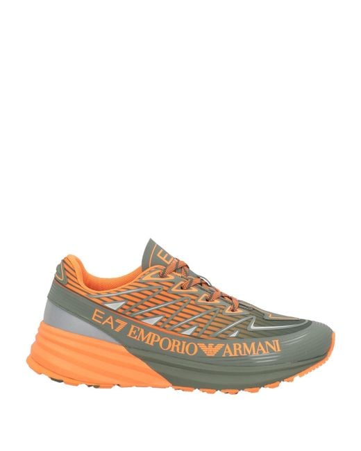 EA7 Sneakers in Orange für Herren