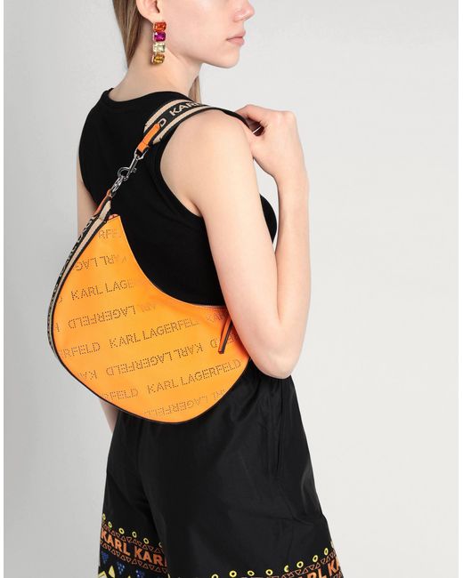 Karl Lagerfeld Orange Handtaschen