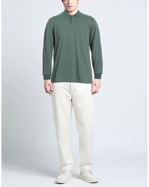 Harmont & Blaine Green Polo Shirt for men