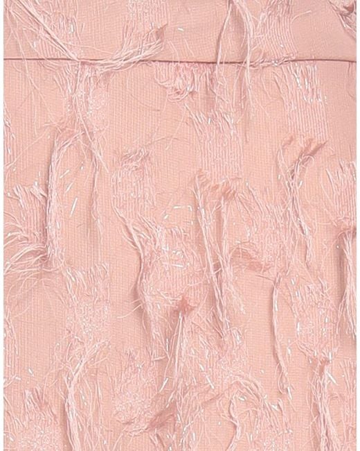 Siste's Pink Blush Mini Skirt Polyester