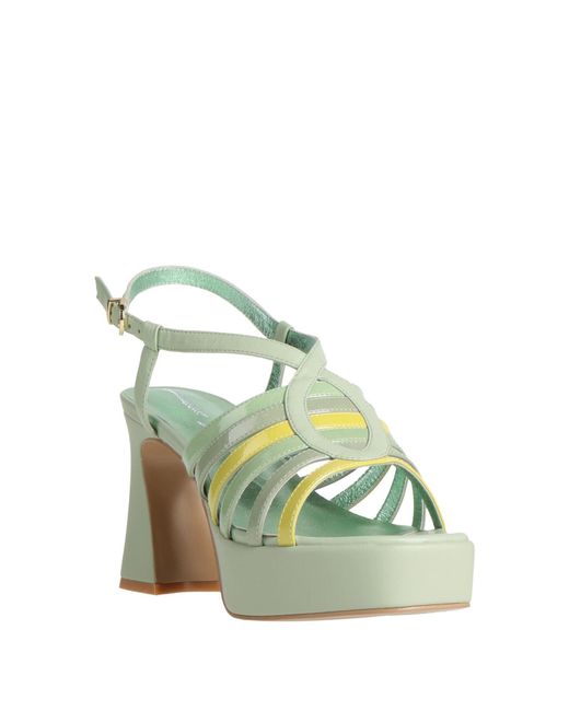 Luciano Barachini Green Sandals
