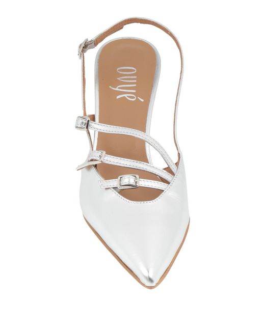Ovyè White Pumps Leather