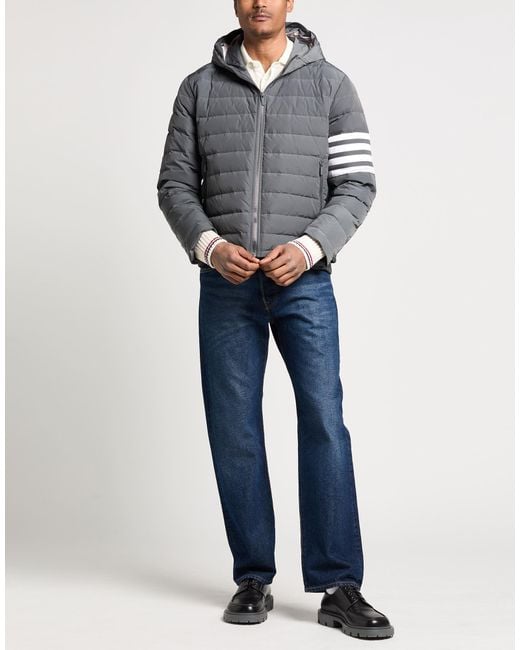 Thom Browne Gray Puffer Polyester for men
