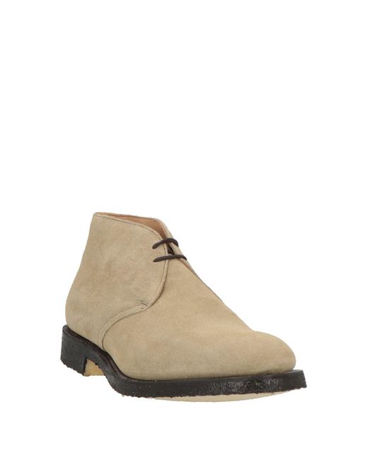 Botines De Caña Alta Church's de hombre de color Natural