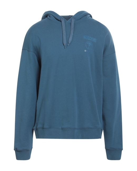 Moschino Blue Sweatshirt for men