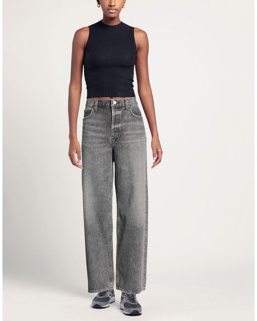 Agolde Gray Jeans Re-Used Cotton
