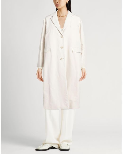 Aspesi White Jacke, Mantel & Trenchcoat
