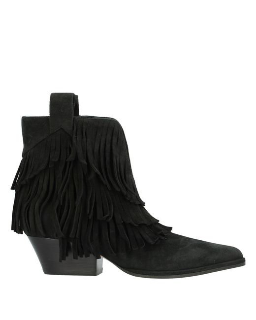 Sergio Rossi Black Stiefelette