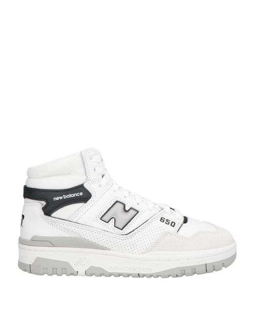 New Balance White Trainers for men