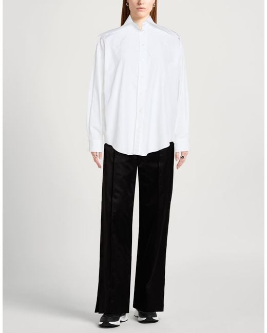 McQueen White Shirt Cotton