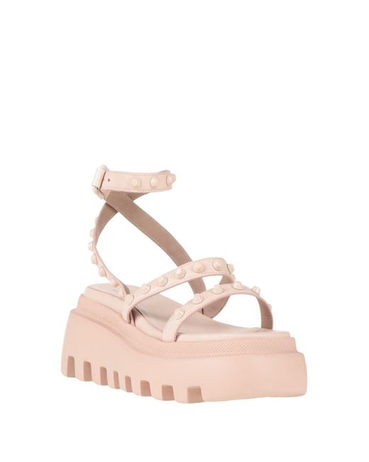 Vic Matié Pink Sandals Leather