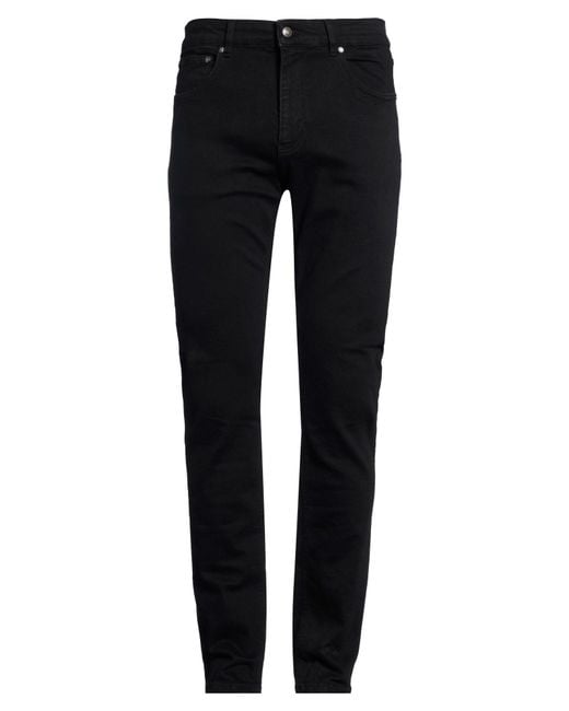 Just Cavalli Black Jeans Cotton, Elastane for men
