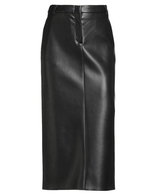 Gonna Midi di Semicouture in Black