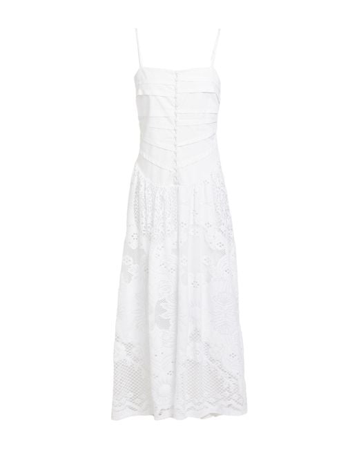 Robe longue Beatrice B. en coloris White